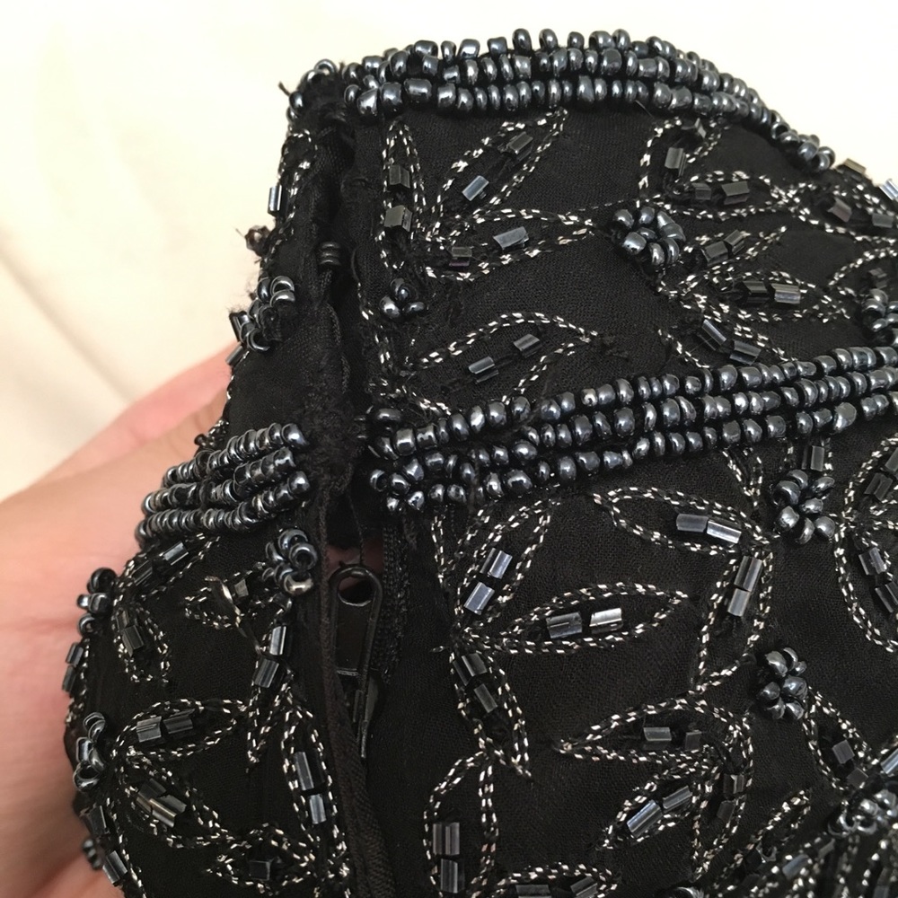Papell Boutique Sequin Sleeveless Top - Picture 4 of 6